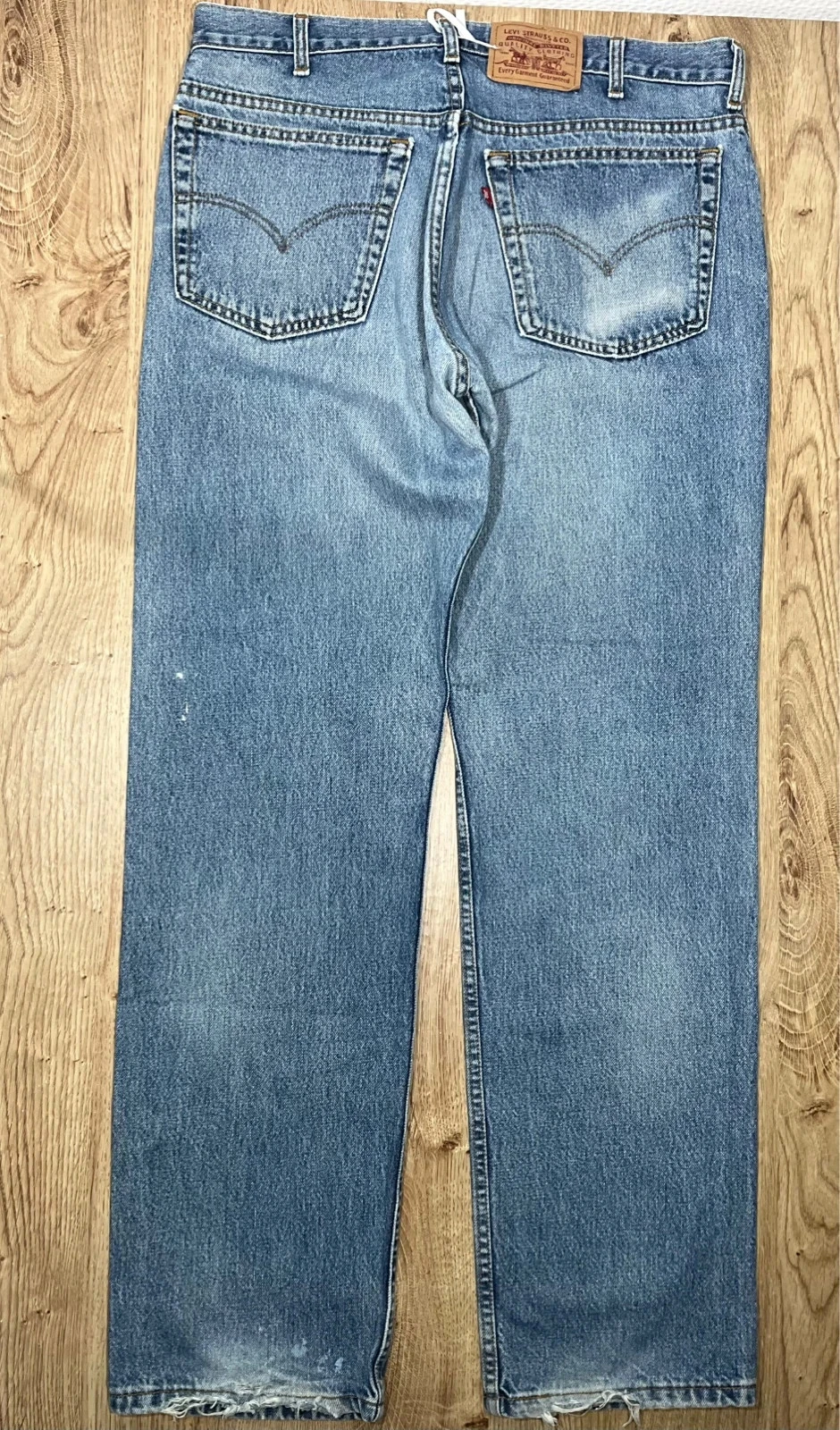 Jean Levi's 505 Coupe Regular W38 L34 Vintage 100% Coton Bleu DélavéLvh 245 – photo 7
